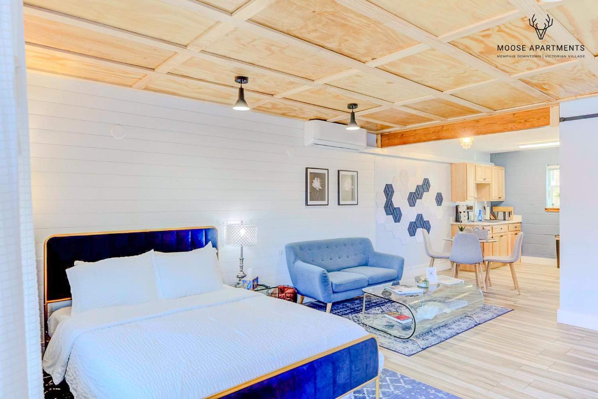 The Moose #3 - Modern Luxe Studio With Free Gated Parking & Wifi ممفيس المظهر الخارجي الصورة