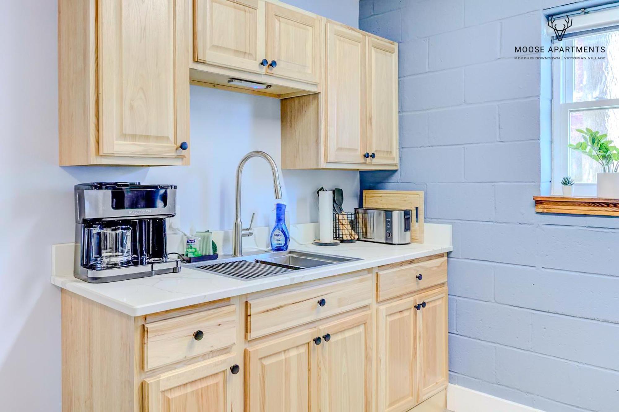 The Moose #3 - Modern Luxe Studio With Free Gated Parking & Wifi ممفيس المظهر الخارجي الصورة
